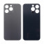 Задняя крышка для iPhone 13 Pro (A2640) Серый (стекло, узкий вырез под камеру, логотип) - Премиум