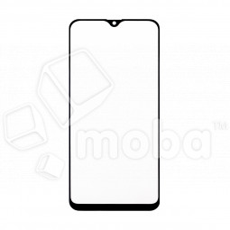 Стекло для переклейки Samsung Galaxy A20 (A205F) в сборе с OCA пленкой Черный - OR (Mitsubishi)
