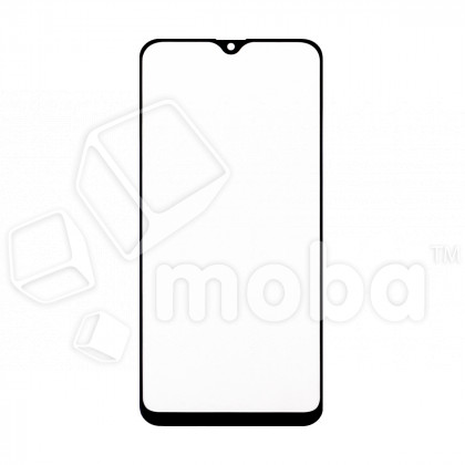 Стекло для переклейки Samsung Galaxy A20 (A205F) в сборе с OCA пленкой Черный - OR (Mitsubishi)