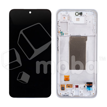 Дисплей для Samsung Galaxy A36 5G (A366B) модуль с рамкой Белый - OR (SP)