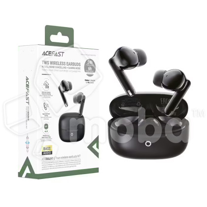 Беспроводные наушники Bluetooth Acefast W7 (TWS, вакуумные, активное шумоподавление) Черный