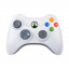 Геймпад для Xbox 360 (беспроводной, с ресивером) Белый