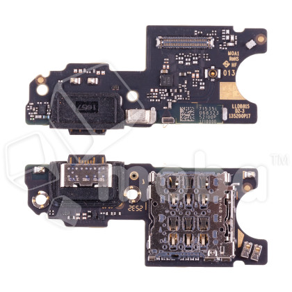 Шлейф для Xiaomi Redmi Note 15 4G (2510DRA23E/2510DRA23G) плата системный разъем/разъем SIM/микрофон - Премиум