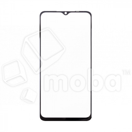 Стекло для переклейки Infinix Smart 7 (X6515) в сборе с OCA пленкой Черный - OR (Mitsubishi)