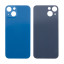 Задняя крышка для iPhone 13 (A2635) Синий (стекло, узкий вырез под камеру, логотип) - Премиум