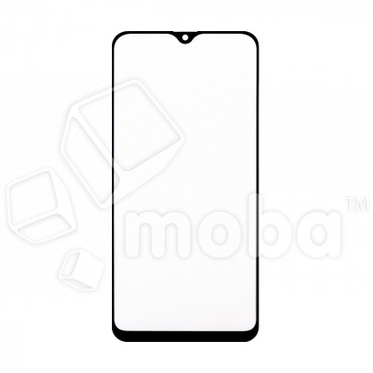 Стекло для переклейки Samsung Galaxy A30s (A307F ) в сборе с OCA пленкой Черный - OR (Mitsubishi)