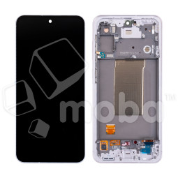 Дисплей для Samsung Galaxy A56 5G (A566B) модуль с рамкой Розовый - OR (SP)