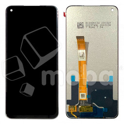 Дисплей для Realme 6 (RMX2001) в сборе с тачскрином Черный - Оптима