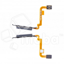 Шлейф для Xiaomi Poco M5s (2207117BPG) сканер отпечатка пальцев Черный