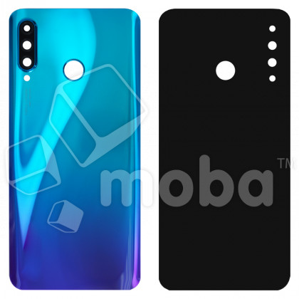 Задняя крышка для Huawei P30 Lite (MAR-LX1M) (24MP) Синий - Премиум