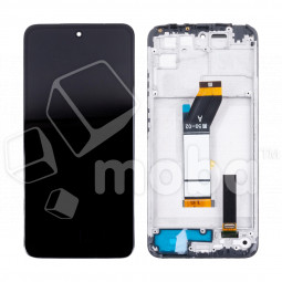 Дисплей для Xiaomi Redmi 10 2022 (22011119UY) модуль с рамкой Черный - OR