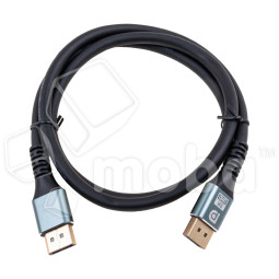 Кабель DisplayPort - DisplayPort (ver. 1.4, 1 м) Черный