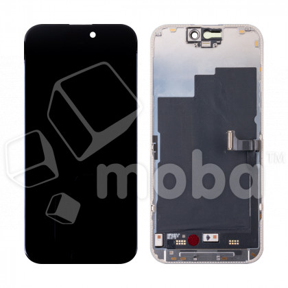 Дисплей для iPhone 15 Pro (A3102) в сборе с тачскрином Черный - OR100
