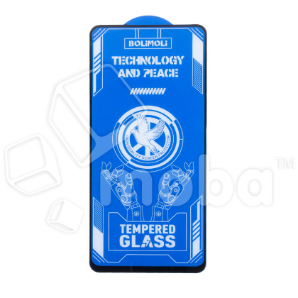 Защитное стекло "Полное покрытие" для Tecno Pova 7 5G Черный