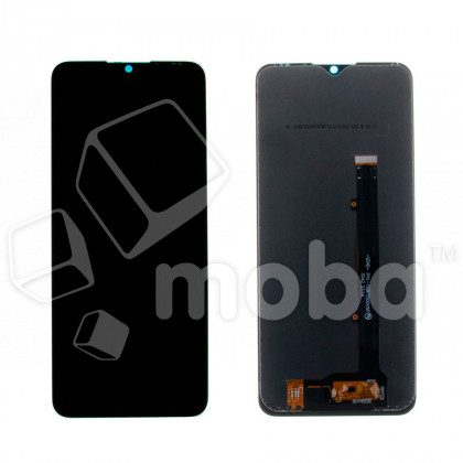 Дисплей для ZTE Blade V2020 Smart в сборе с тачскрином Черный - Оптима