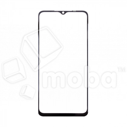 Стекло для переклейки Infinix Smart 7 Plus (X6517) в сборе с OCA пленкой Черный - OR (Mitsubishi)