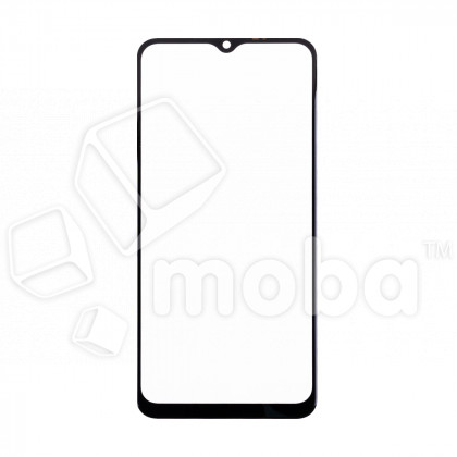 Стекло для переклейки Vivo Y20 (V2027) в сборе с OCA пленкой Черный - OR (Mitsubishi)