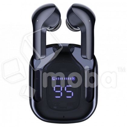 Беспроводные наушники Bluetooth Acefast T6 (TWS, вакуумные, с дисплеем, ENC шумоподавление) Черный