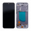 Дисплей для Samsung Galaxy S23 FE (S711B) модуль с рамкой Черный - (OLED) (Full Size)