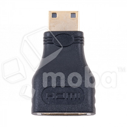 Переходник HDMI (F) - mini HDMI (M) Черный