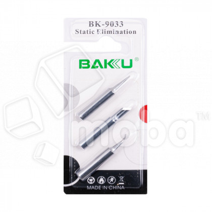 Жало паяльника BAKU BK-9033 (набор 3 шт., медное)