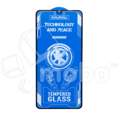 Защитное стекло "Полное покрытие" для Xiaomi Poco M7 4G/Redmi 15 4G Черный