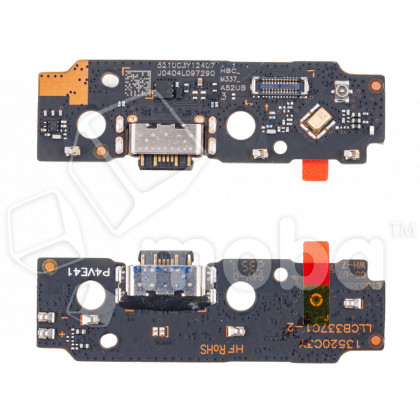 Шлейф для Xiaomi Redmi A3/A3x/Poco C61 (23129RN51X/24048RN6CG) плата на системный разъем/микрофон - Премиум