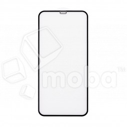 Защитное стекло "Матовое" для iPhone Xs Max/11 Pro Max Черный (Закалённое, полное покрытие)