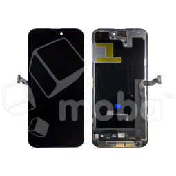 Дисплей для iPhone 14 Pro Max (A2895) в сборе с тачскрином Черный - (Hard OLED) Стандарт (площадка под IC)