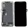 Дисплей для iPhone X в сборе с тачскрином Черный - (Hard OLED)