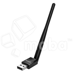 USB - Wi-Fi адаптер Hoco HI37 Черный