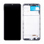 Дисплей для Samsung Galaxy A22 4G (A225F) модуль с рамкой Черный - (OLED)