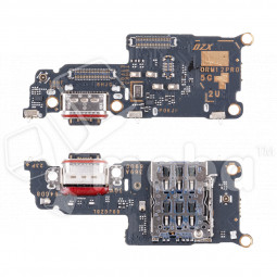 Шлейф для Realme 12 Pro 5G/12 Pro+ 5G (RMX3842/RMX3840) плата системный разъем/разъем SIM/микрофон