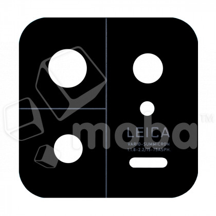 Стекло камеры для Xiaomi 13 (2211133C) Черный