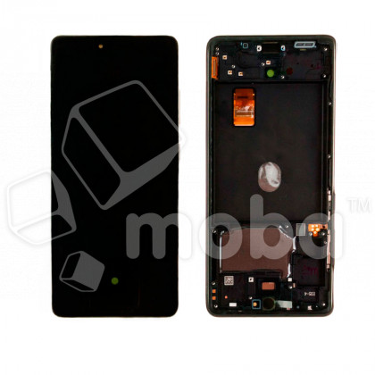 Дисплей для Samsung Galaxy S20 FE/S20 FE 5G (G780F/G781B) модуль с рамкой Синий - OR (SP)