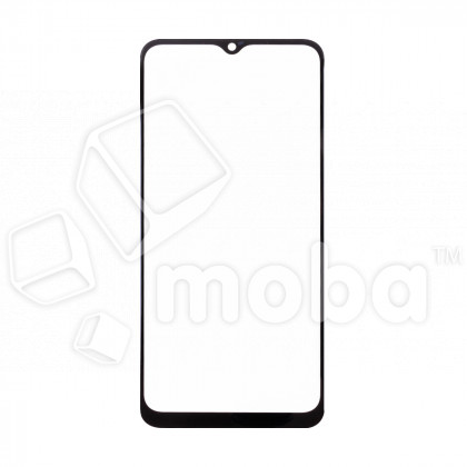 Стекло для переклейки Realme C30/Narzo 50i Prime (RMX3581/RMX3506) в сборе с OCA пленкой Черный - OR (Mitsubishi)
