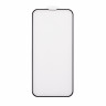 Защитное стекло "Матовое" для iPhone 13/13 Pro/14/16e Черный (Закалённое, полное покрытие)