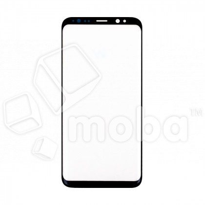 Стекло для переклейки Samsung Galaxy S8 (G950F) в сборе с OCA пленкой Черный - OR (Mitsubishi)