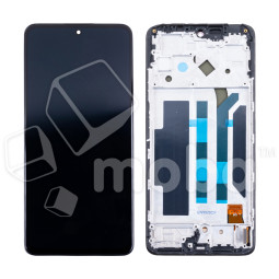 Дисплей для Xiaomi Redmi Note 12 Pro 4G (2209116AG) модуль с рамкой Черный - (OLED)