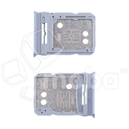 Держатель SIM для Realme 12 4G (RMX3871) Голубой