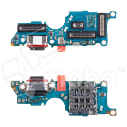 Шлейф для Realme 15 5G (RMX5106) плата системный разъем/разъем SIM/микрофон - Премиум