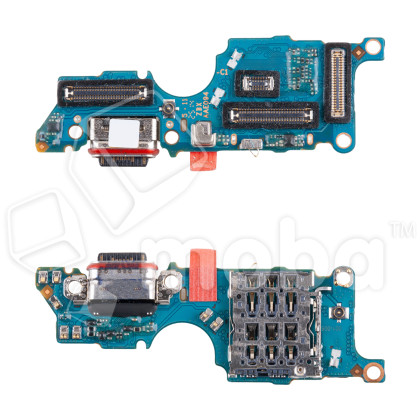 Шлейф для Realme 15 5G (RMX5106) плата системный разъем/разъем SIM/микрофон - Премиум