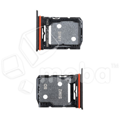 Держатель SIM для Xiaomi Poco M8 5G (25118PC98G) Черный