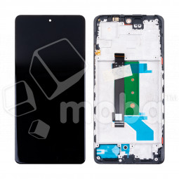 Дисплей для Xiaomi Redmi Note 12 Pro+ (221013164UG) модуль с рамкой Черный - OR (SP)